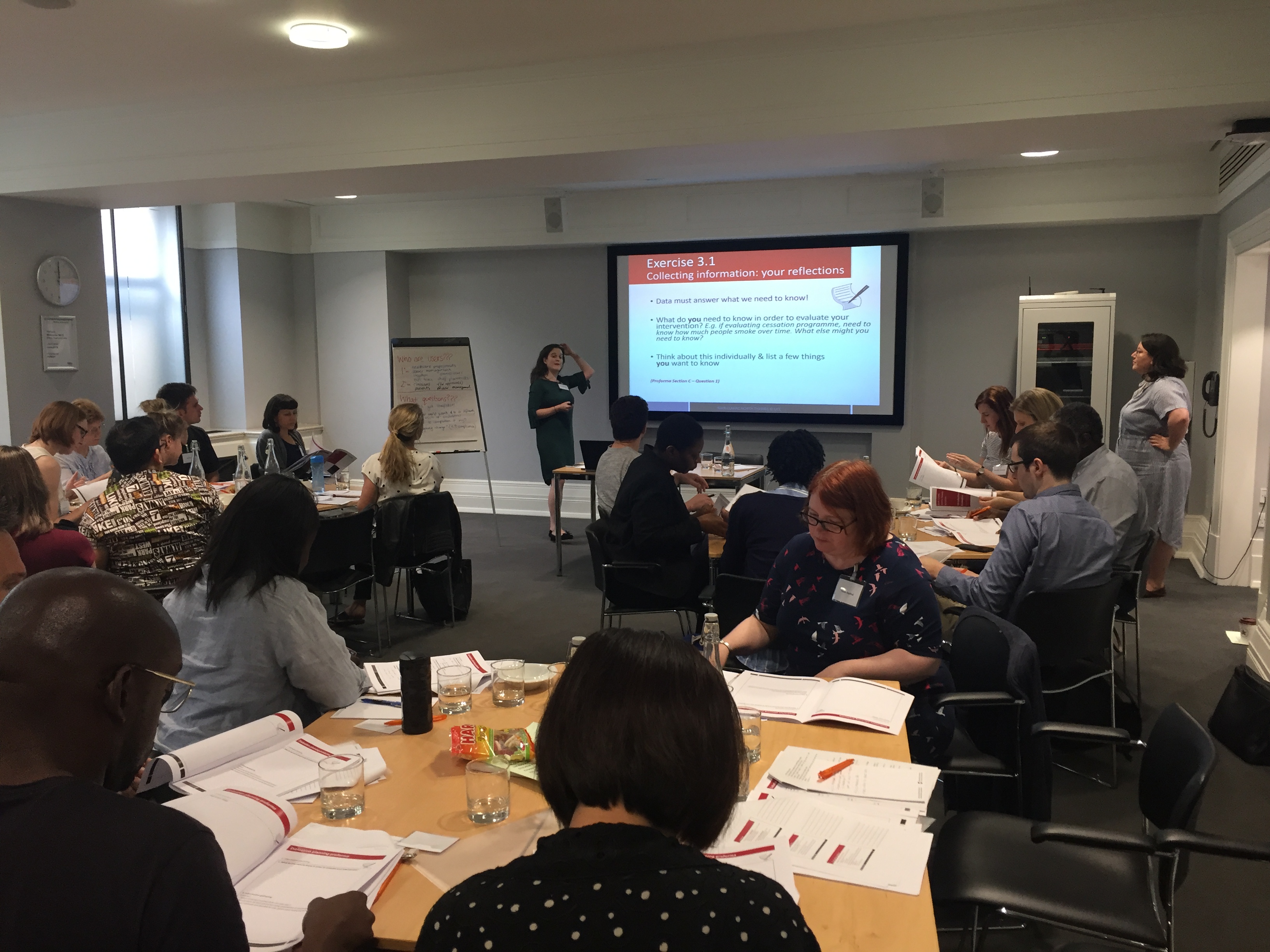 A Methodical mixed methods training workshop in progress